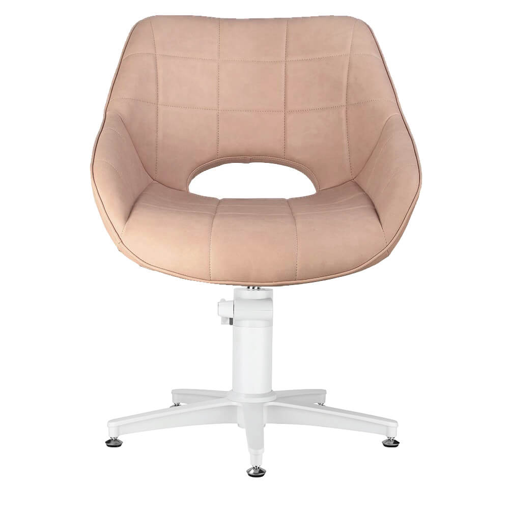 4109-B Rosie Salon Chair Front - Pump